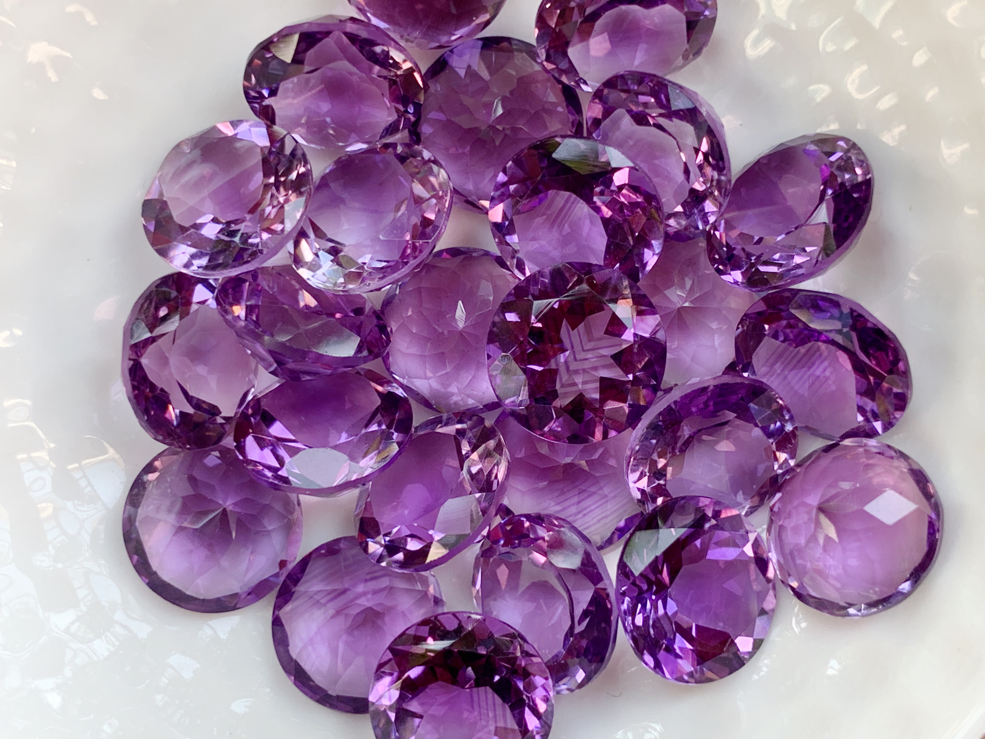 อเมทิสกลม 11 มม. 1 เม็ด