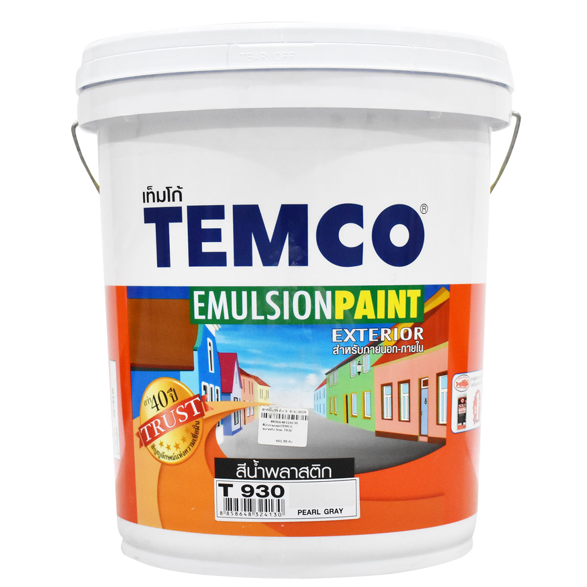 TEMCO สีน้ำภายนอก T930 (18ลิตร)