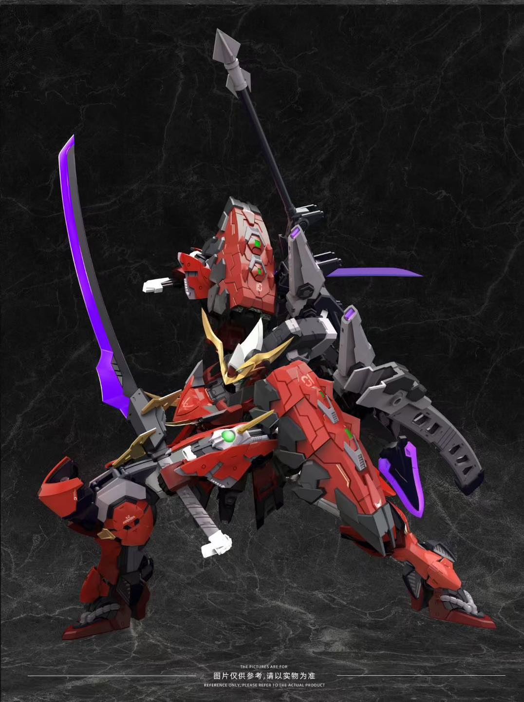 <Preorder ปิดวันที่23/9/2023 > 🔔เปิดรับPreorder มัดจำ200 บาท โมจีน [MJZ] MG 1/1OO " Red Devil Ghost "