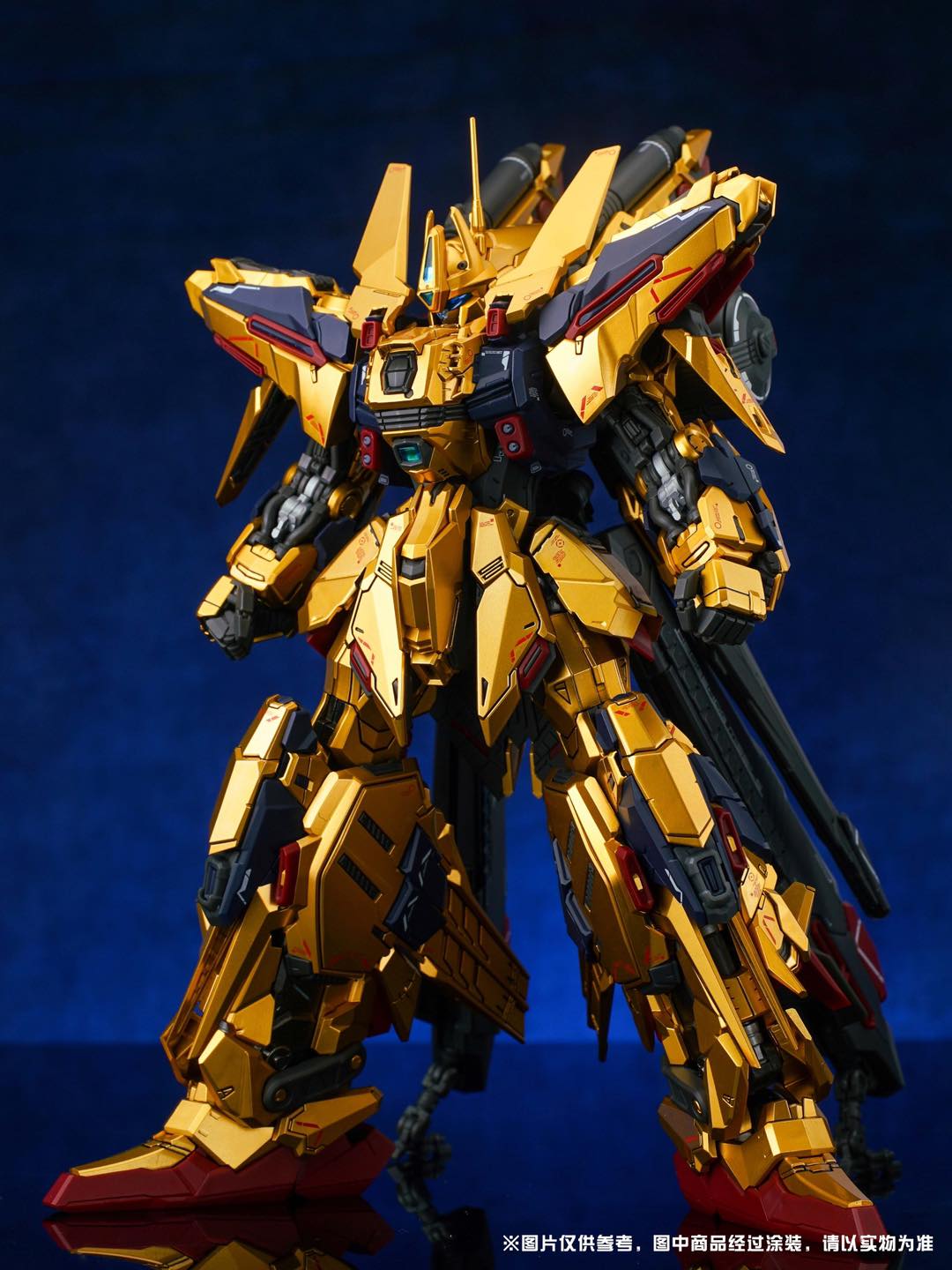 [GOD HORSE] MG 1/100 Golden Warrior + Armor