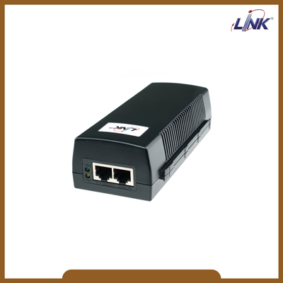 PS-8613 Gigabit 30W PoE Injector with PD detection (10/100/1000), IP Camera & Access Point