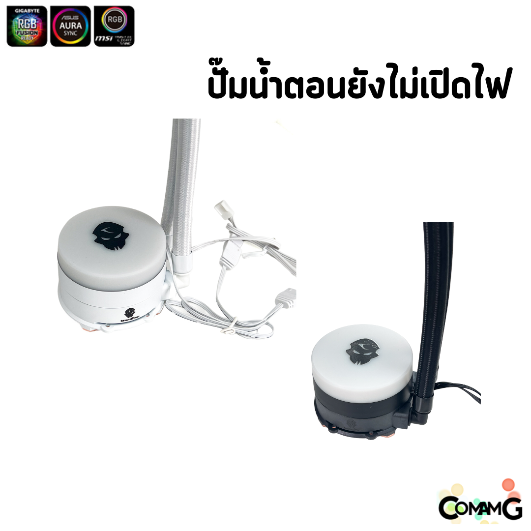 Tsunami ชุดน้ำปิด 2ตอน 240MM Coolman CLA-240 Water RGB สินค้าใหม่ รับประกัน 1ปี