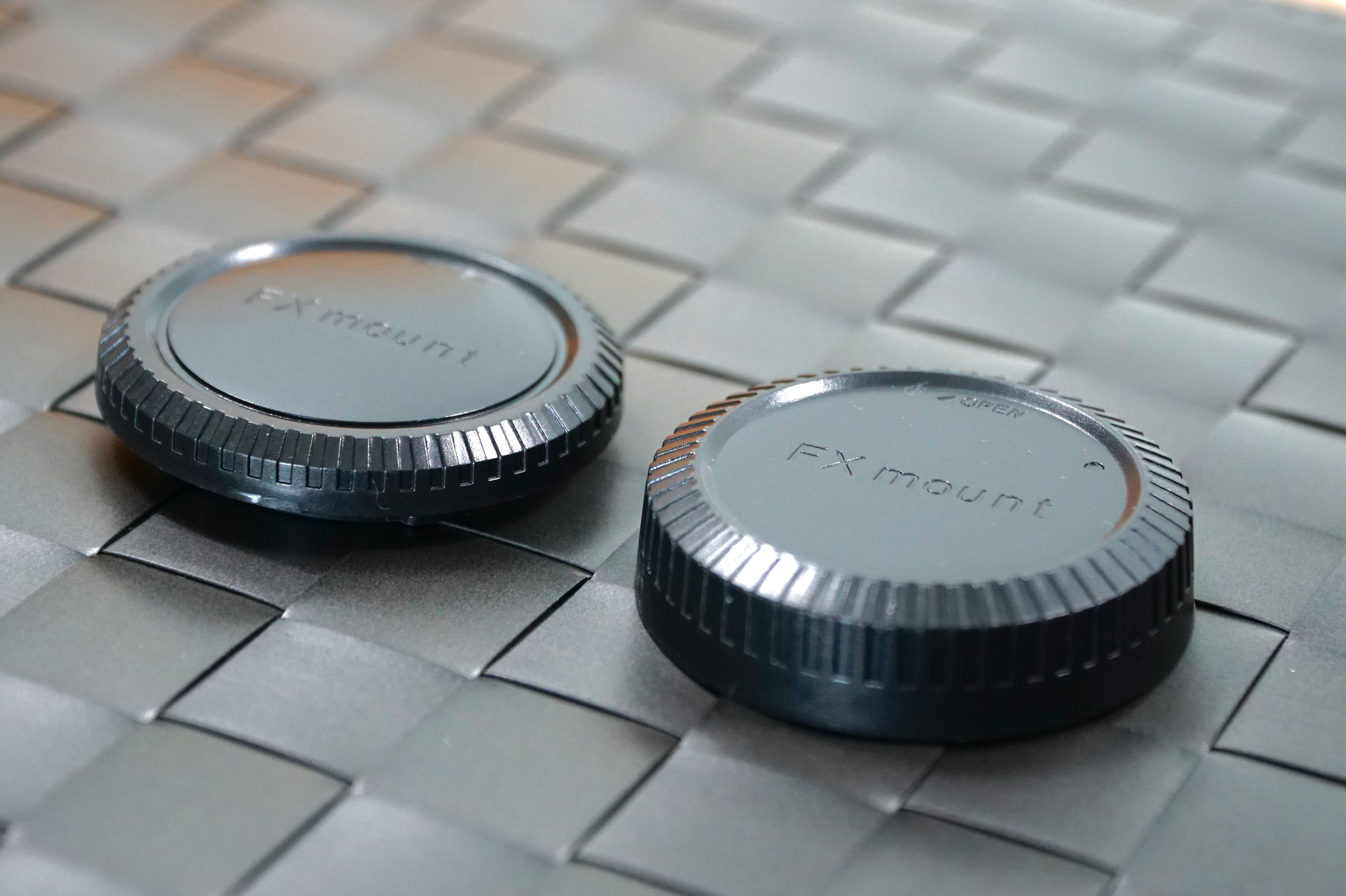 ฝาปิดท้ายเลนส์ + ปิดหน้ากล้อง Fujifilm X-mount