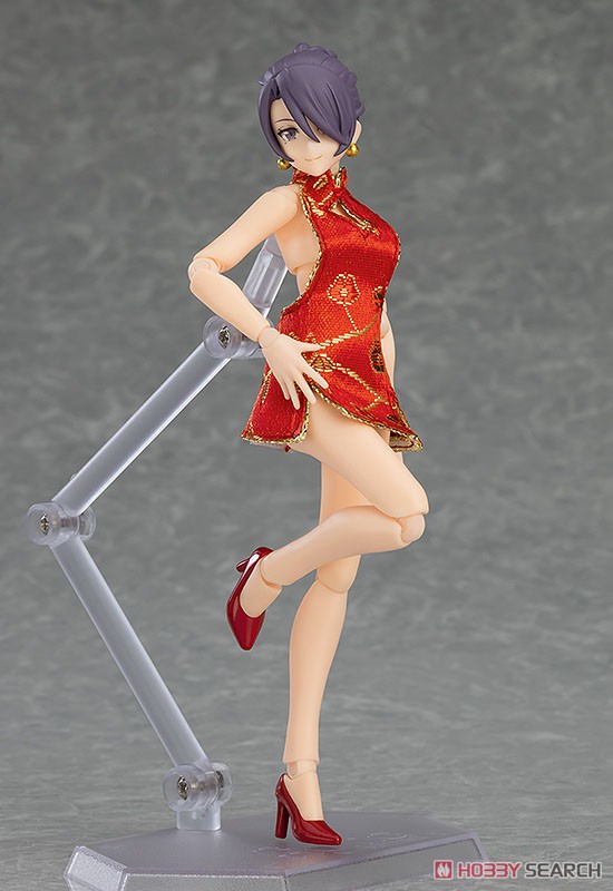 <Preorderถึง 22/7/2022>🔔เปิดรับPreorder มัดจำ 300 บาท figma Female Body (Mika) with Mini Skirt Chinese Dress Outfit (PVC Figure)
