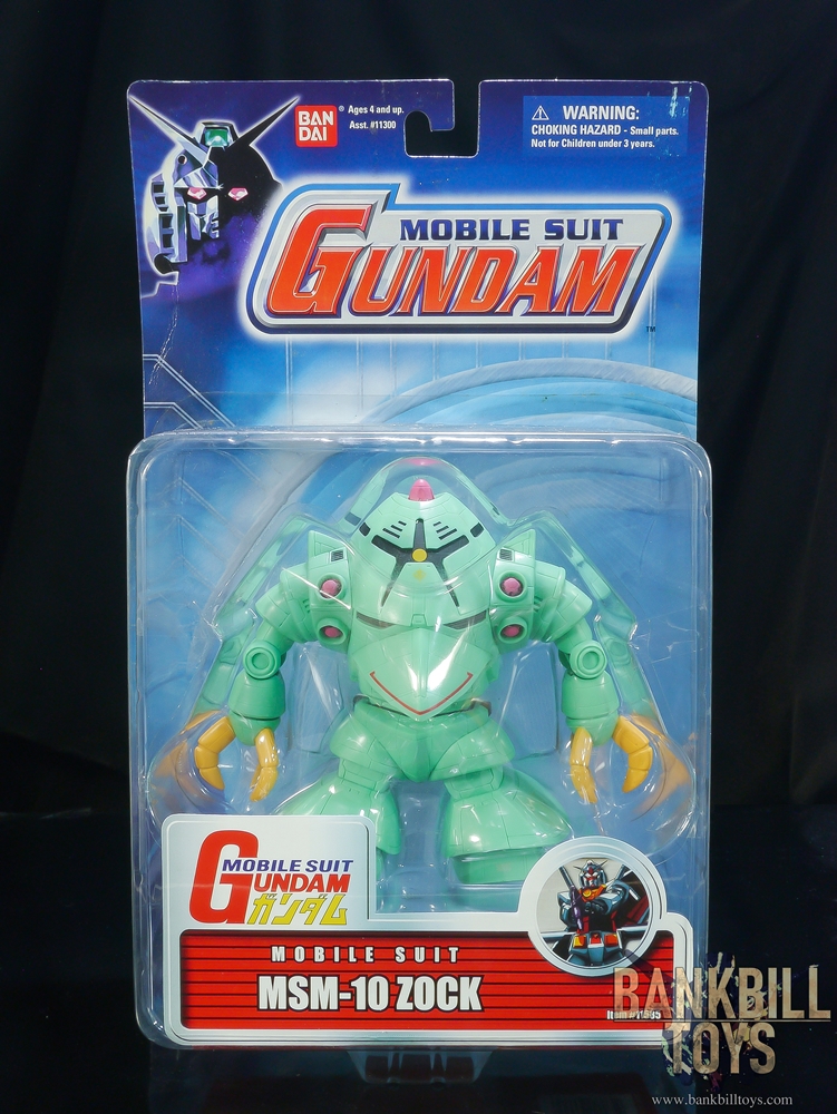 กันดั้ม Bandai America MSIA MIA Mobile Suit in Action !! MSM-10 Zock