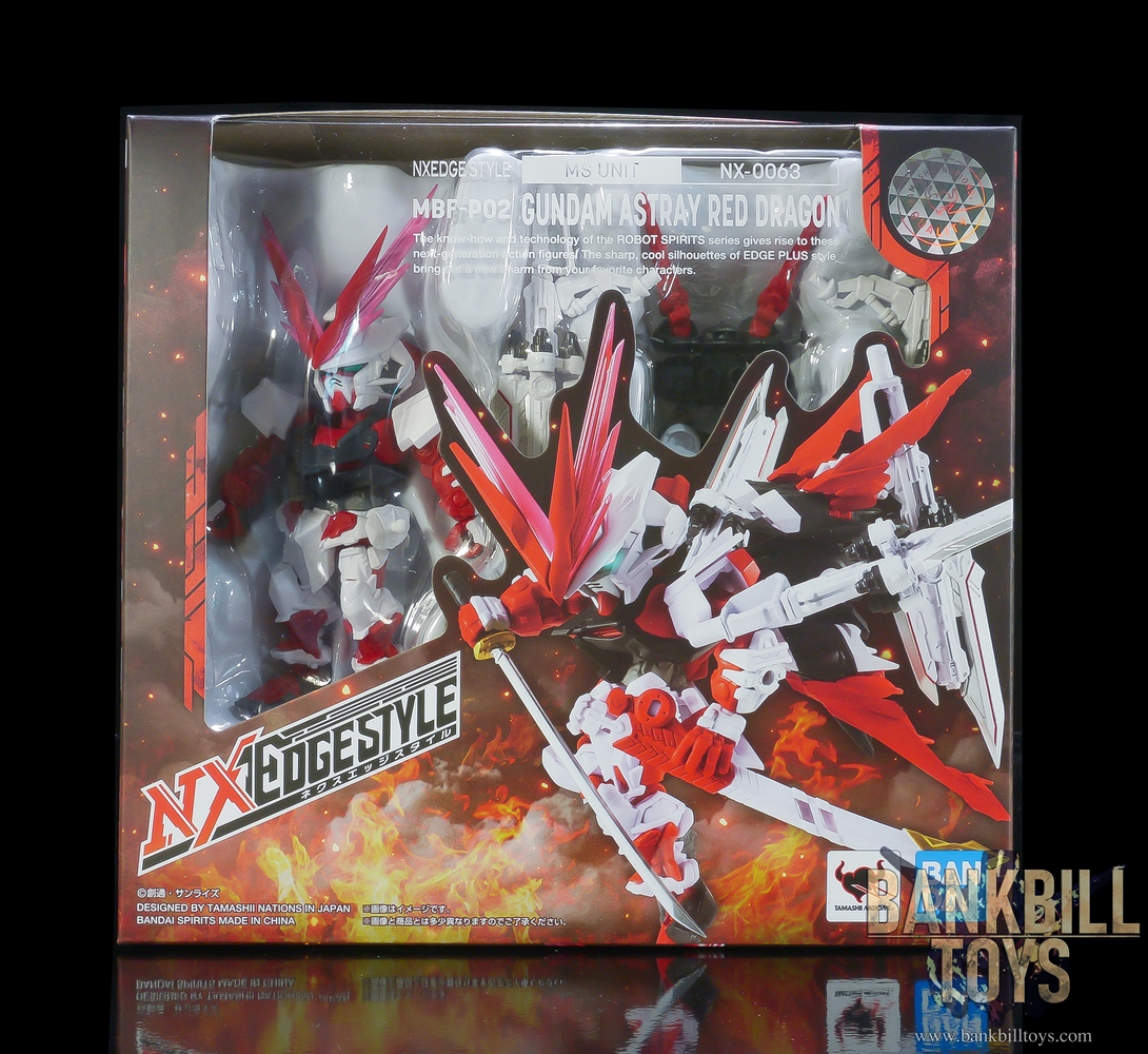 กันดั้ม Bandai Nxedge Style [MS UNIT] NX-0063 MBF-P02 Gundam Astray Red Dragon