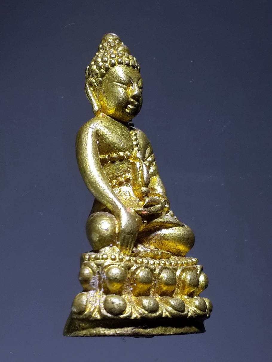 รหัสสินค้า พระกริ่ง พระหล่อ 365 พระกริ่ง หลวงปู่แว่น วัดถ้ำพระสบาย จังหวัดลำปาง รุ่นแซยิด 86 ปี สร้างปี 2539 พระรายการนี้ให้เช่าบูชาแล้ว