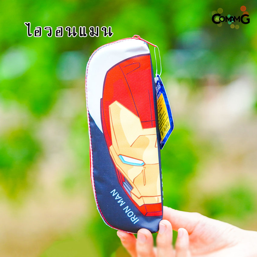 กระเป๋าเครื่องเขียน กระเป๋าดินสอ กล่องดินสอทรงกล้วยหอม ลายเจ้าหญิง/Avengers/Spider-man/ben10/Frozen ลิขสิทธิ์แท้ พร้อมส่ง