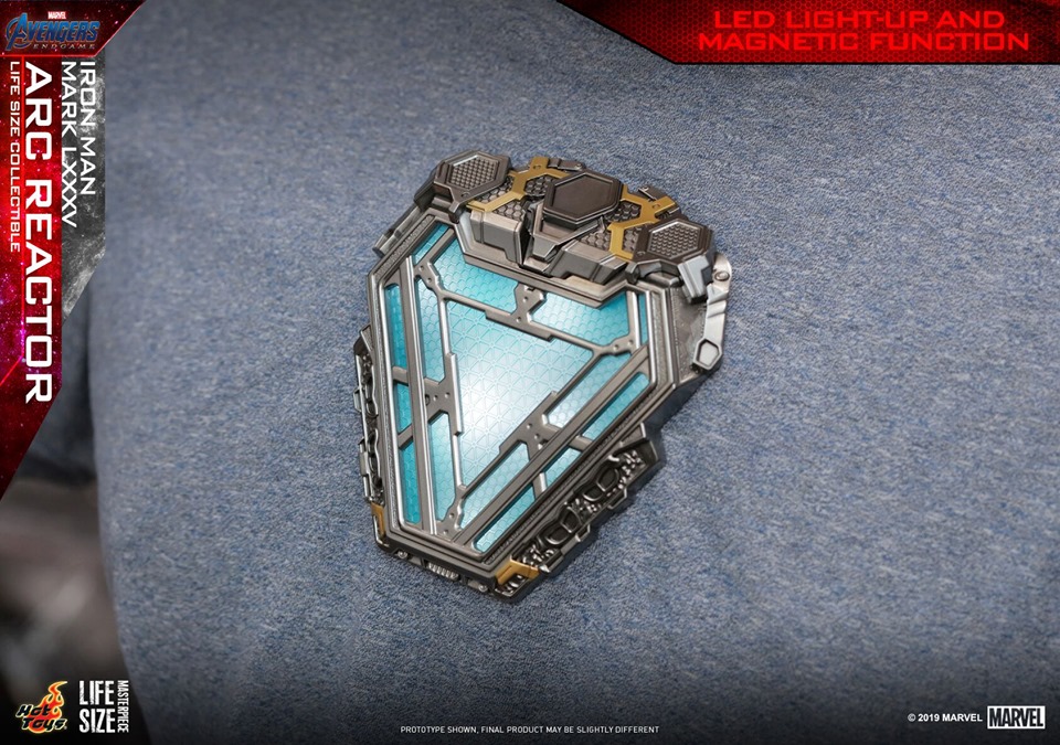 เปิดรับPreorder มีค่ามัดจำ 1700 บาท LMS010 - Avengers: Endgame - Iron Man Mark LXXXV Arc Reactor Collectible // ค่าย Hot toy