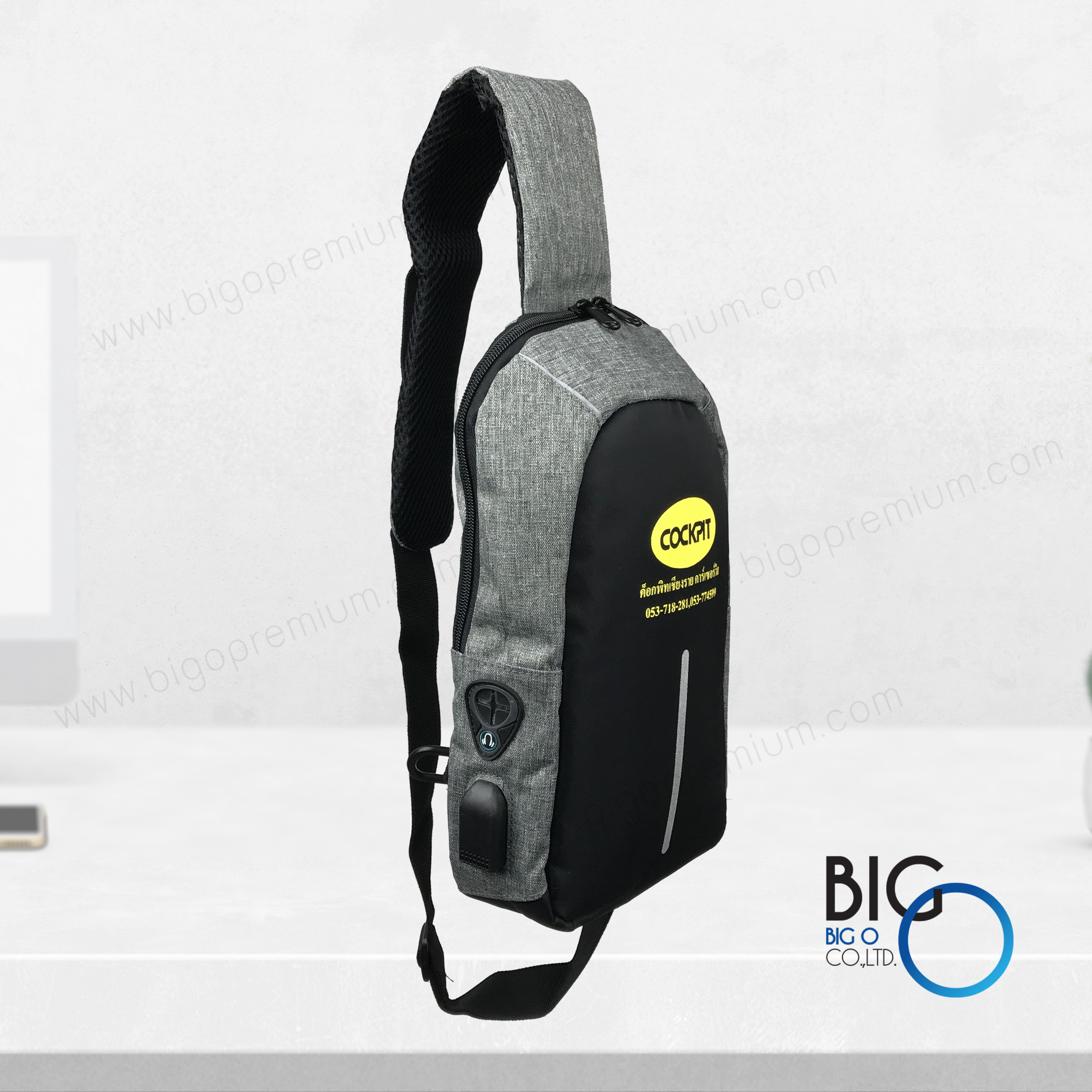 หจก.เชียงรายคาร์เซอร์วิส [กระเป๋าสะพายข้าง]