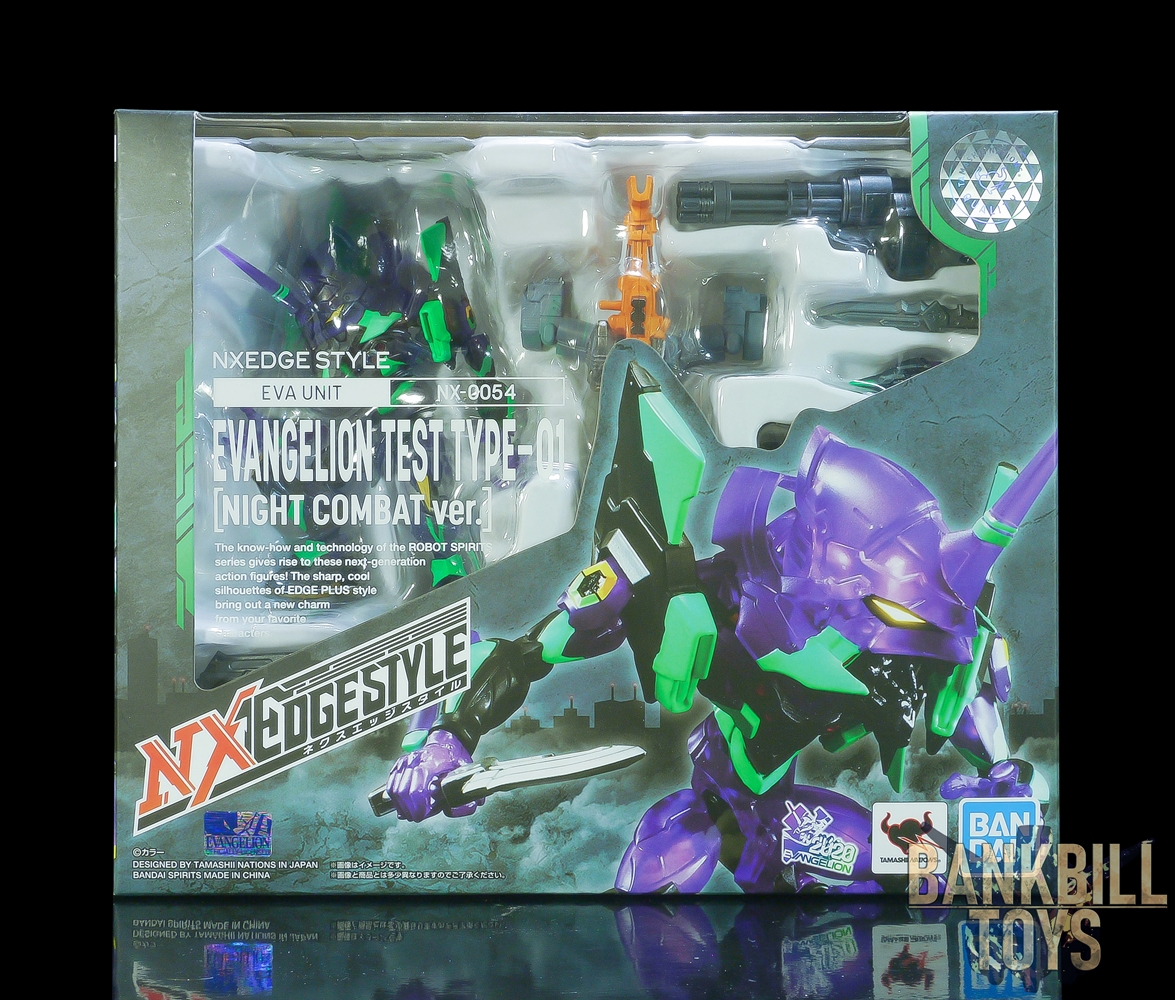 อีวานเกเลียน Evangelion Bandai Spirits Nxedge Style [EVA UNIT] NX-0054 Evangelion Unit-01 Test Type [Night Combat Ver.]