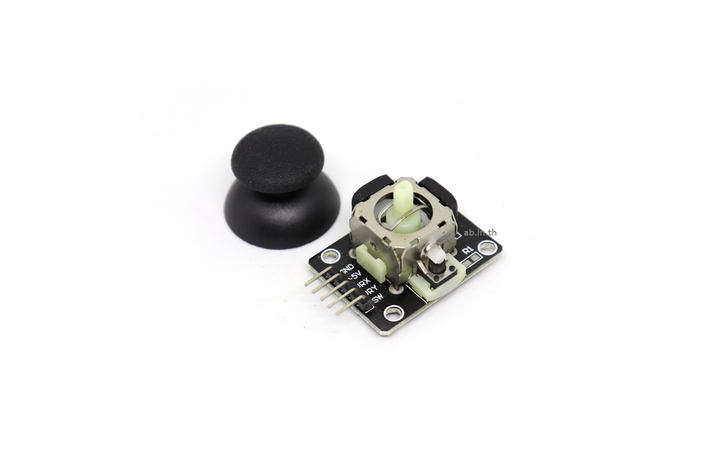 PS2 XY Joystick Module ใช้ร่วมกับ บอร์ด Arduino