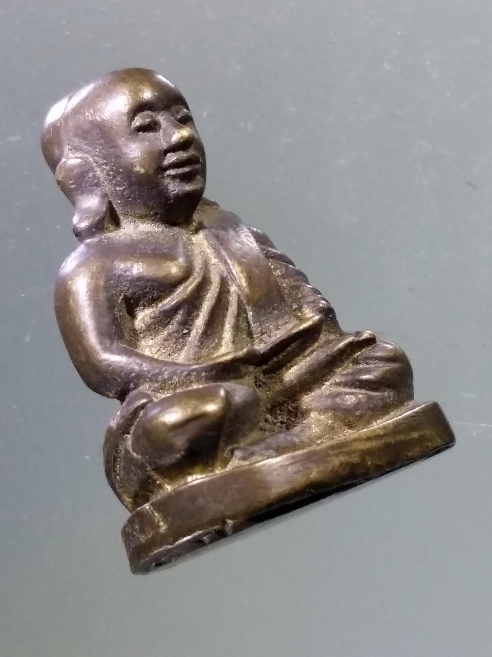 Antig Pim 313 รูปหล่อหลวงพ่อเงิน วัดบางคลาน จังหวัดพิจิตร ไม่ทราบปีที่สร้าง พระรายการนี้ให้เช่าบูชาแล้ว