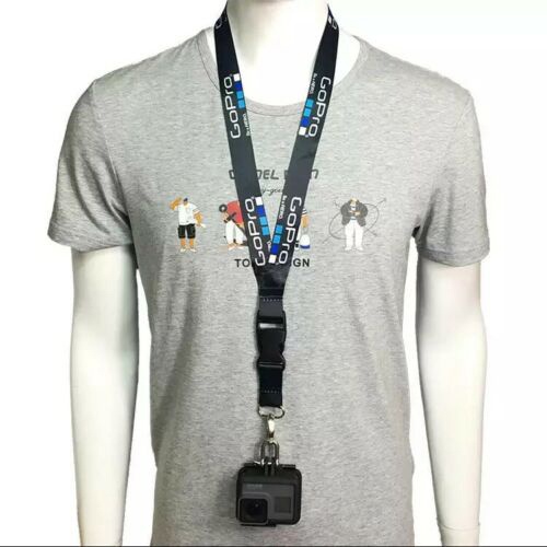 GoPro Neck Strap With Stainless U Hook for GoPro Camera สายคล้องคอ พร้อมตัว U สแตนเลส