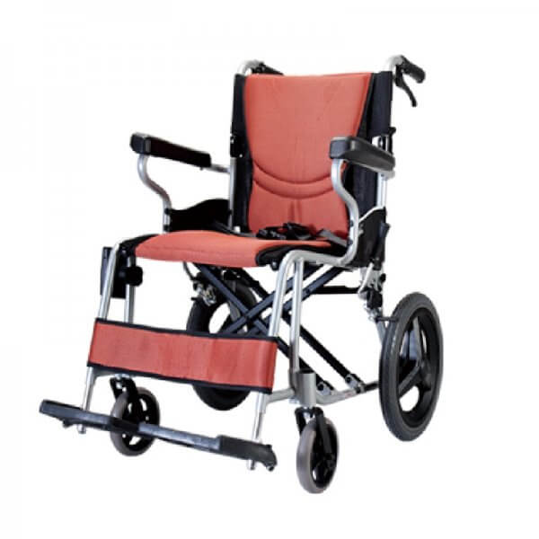 รถเข็นวีลแชร์น้ำหนักเบา พับได้ อลูมินัมอัลลอยด์คาร์ม่า รุ่น S-Ergo 205 F14 (WheelChair KARMA S-Ergo 205 F14) พกพาสะดวก กะทัดรัด