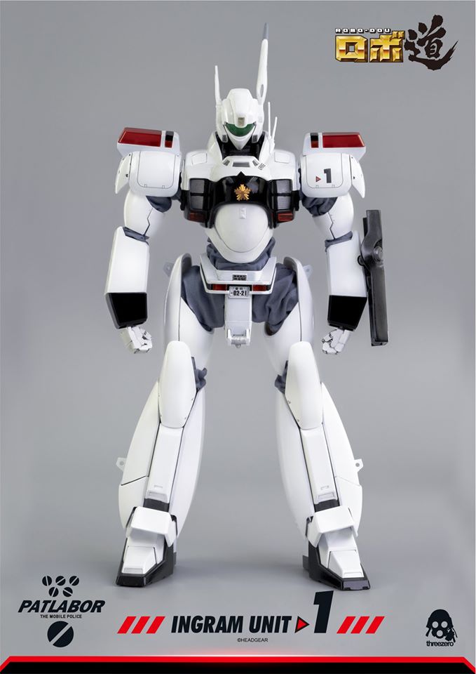 เปิดรับPreorder มัดจำ 1000 บาท Threezero 1/35 Mobile Police Patlabor - ROBO-DOU Ingram Unit 1 -