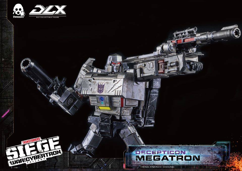 เปิดรับPreorder มัดจำ 1300 บาท Threezero x Hasbro : DLX Megatron LED Illuminated Eyes and Body *