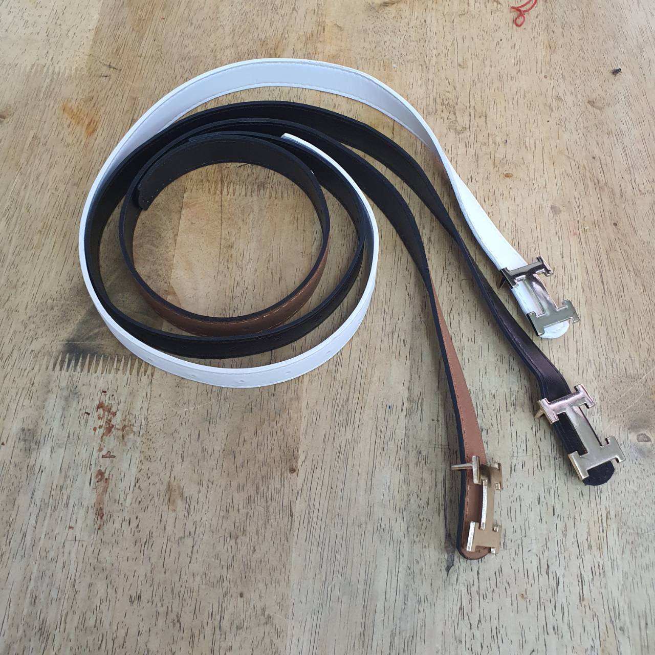 Bas4001- ฺBas-เข็มขัดเด็กชายหลากสี หนังนิ่มสวย ใช้กับชุดไซส์#80-#90-#100-#110-#120-#130-#140-#150-#160-#170-