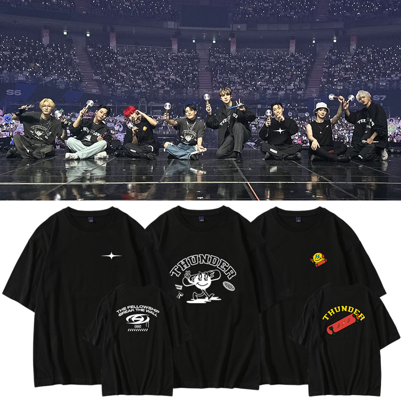 เสื้อยืด ATEEZ คอนเสิร์ต World Tour : BREAK THE WALL