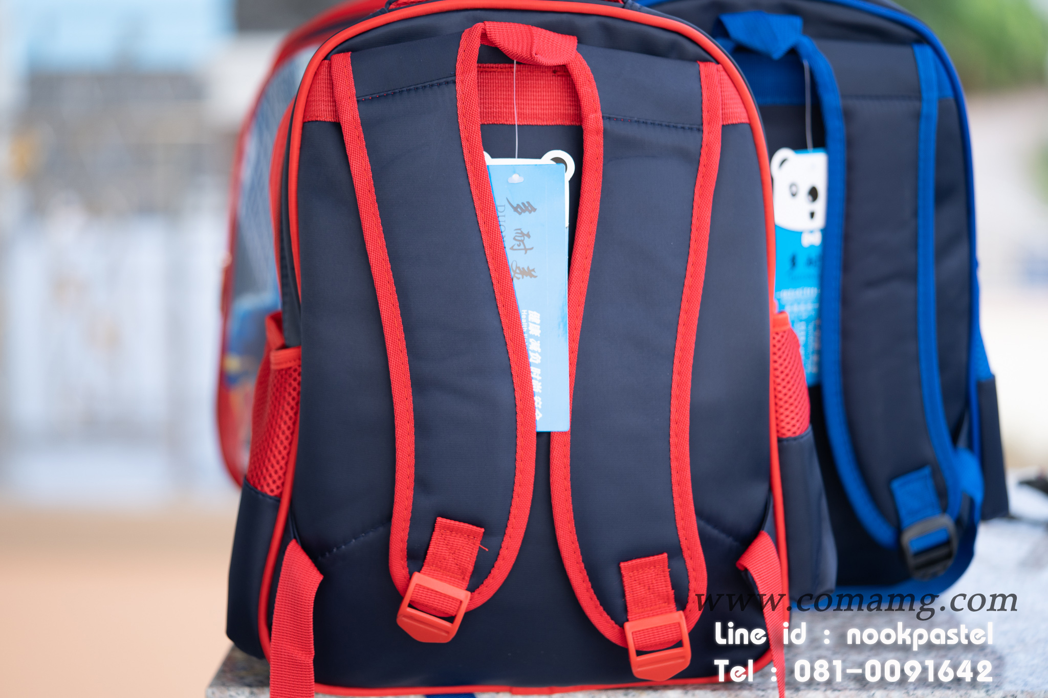 กระเป๋าเป้เด็กผู้ชาย ลายฮีโร่ กระเป๋านักเรียน