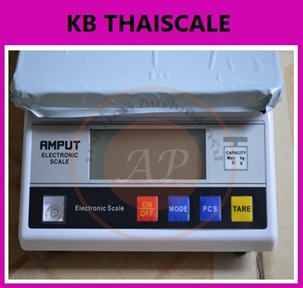 ตาชั่งดิจิตอล เครื่องชั่งดิจิตอล เครื่องชั่งแบบตั้งโต๊ะ เครื่องชั่ง Digital Scale 7500g ทศนิยม 1 ตำแหน่ง รุ่น APTP457A ยี่ห้อ AMPUT