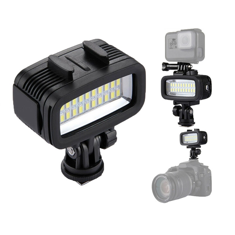 ไฟลงน้ำลึกได้ 700 Lumen 40m Underwater Waterproof Diving LED Fill Light for GoPro / SJCAM / Xiaomi / Insta360 / DJI