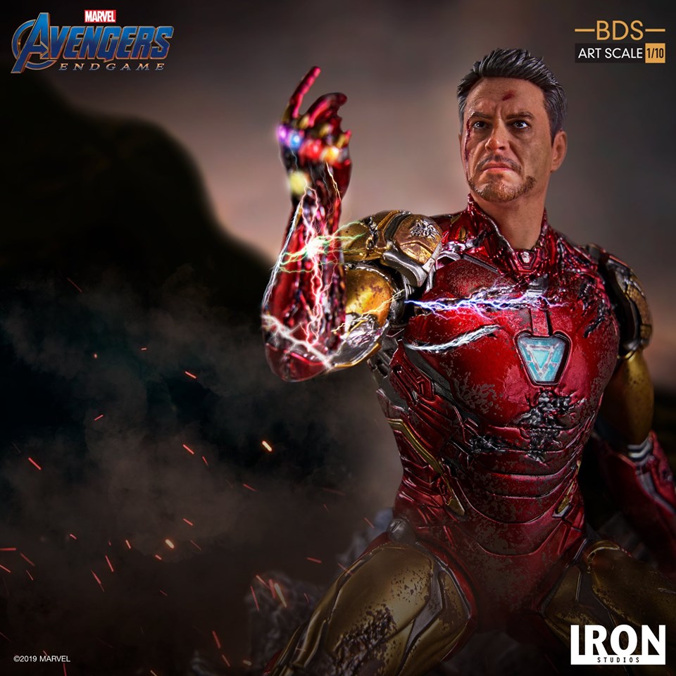 เปิดรับPreorder มีค่ามัดจำ 1000 บาท I am Iron Man: Avengers Endgame BDS 1/10 Scale Statue by Iron Studios