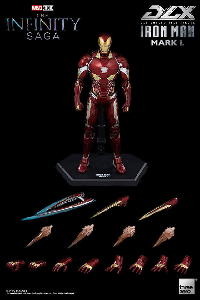 <Preorderถึง 6/5/2022 >เปิดรับPreorder มัดจำ 1300บาท Infinity Saga: DLX Ironman Mark 50