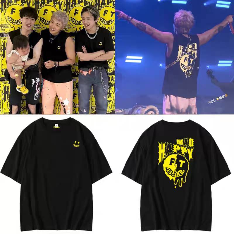 เสื้อยืด FT Island : LIVE [MAD HAPPY]
