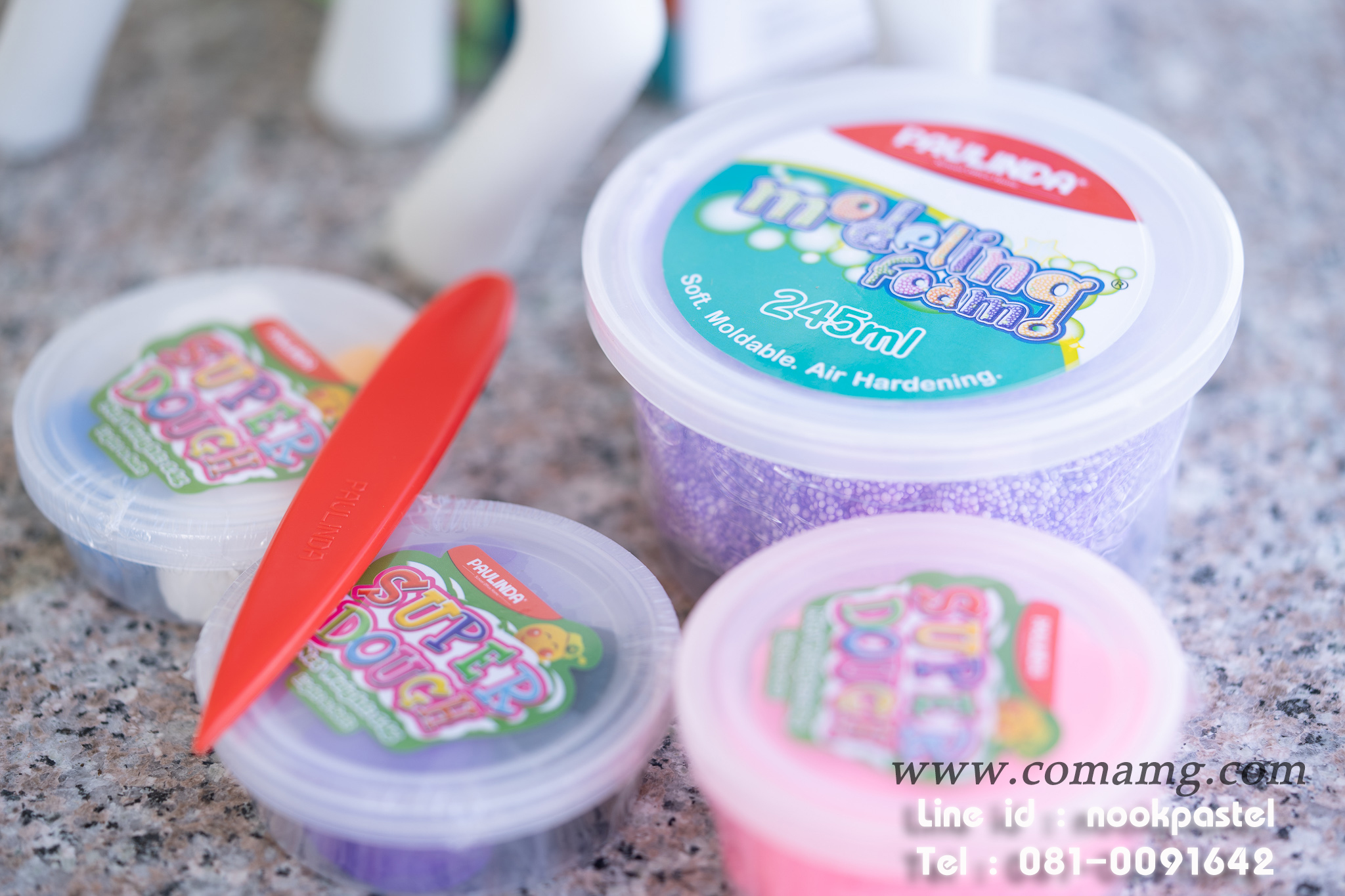 ของเล่นโฟมดินน้ำมัน Mid Series ลายDog and Cat Modeling Art modeling foam (PAVLINDA)