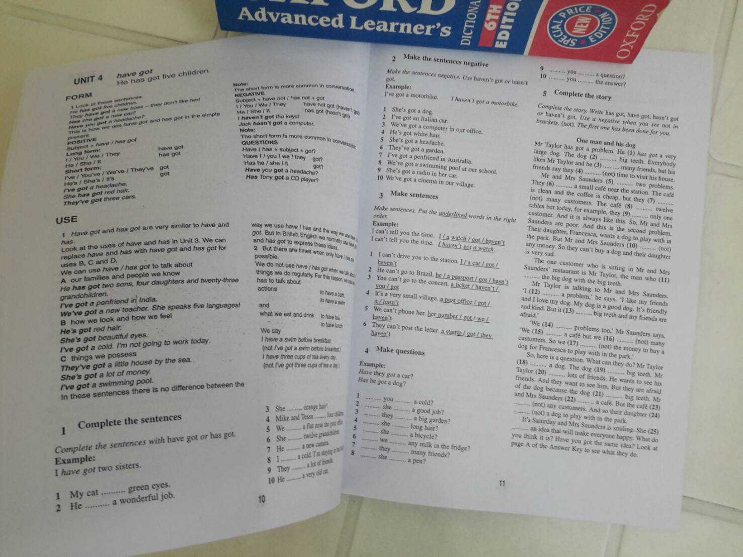 PENGUIN GRAMMAR WORKBOOK 1 Beginners by Peter Dainty มีเฉลยในเล่ม