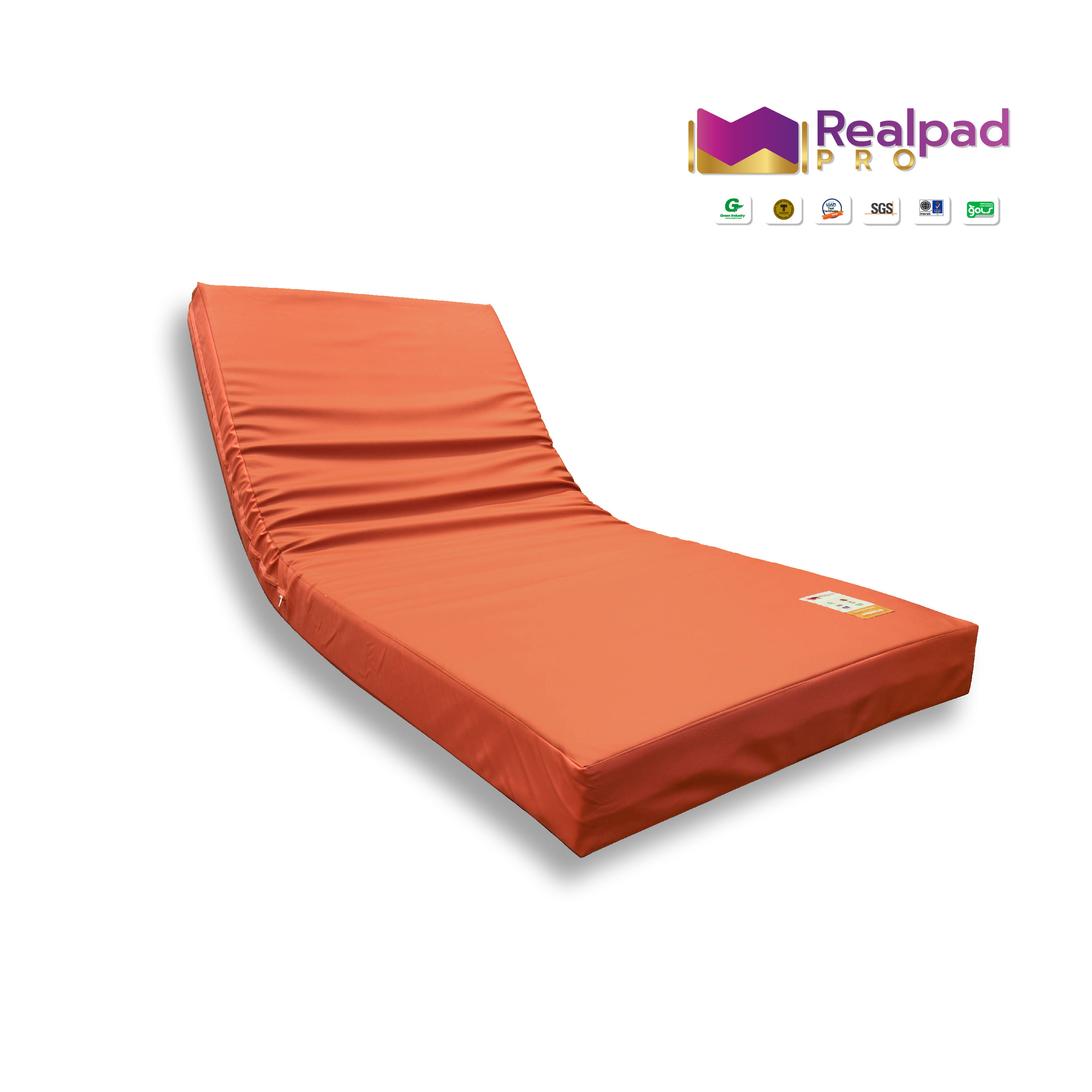 ที่นอนสุขภาพ ที่นอนยางพารา 100% Realpad Pro L