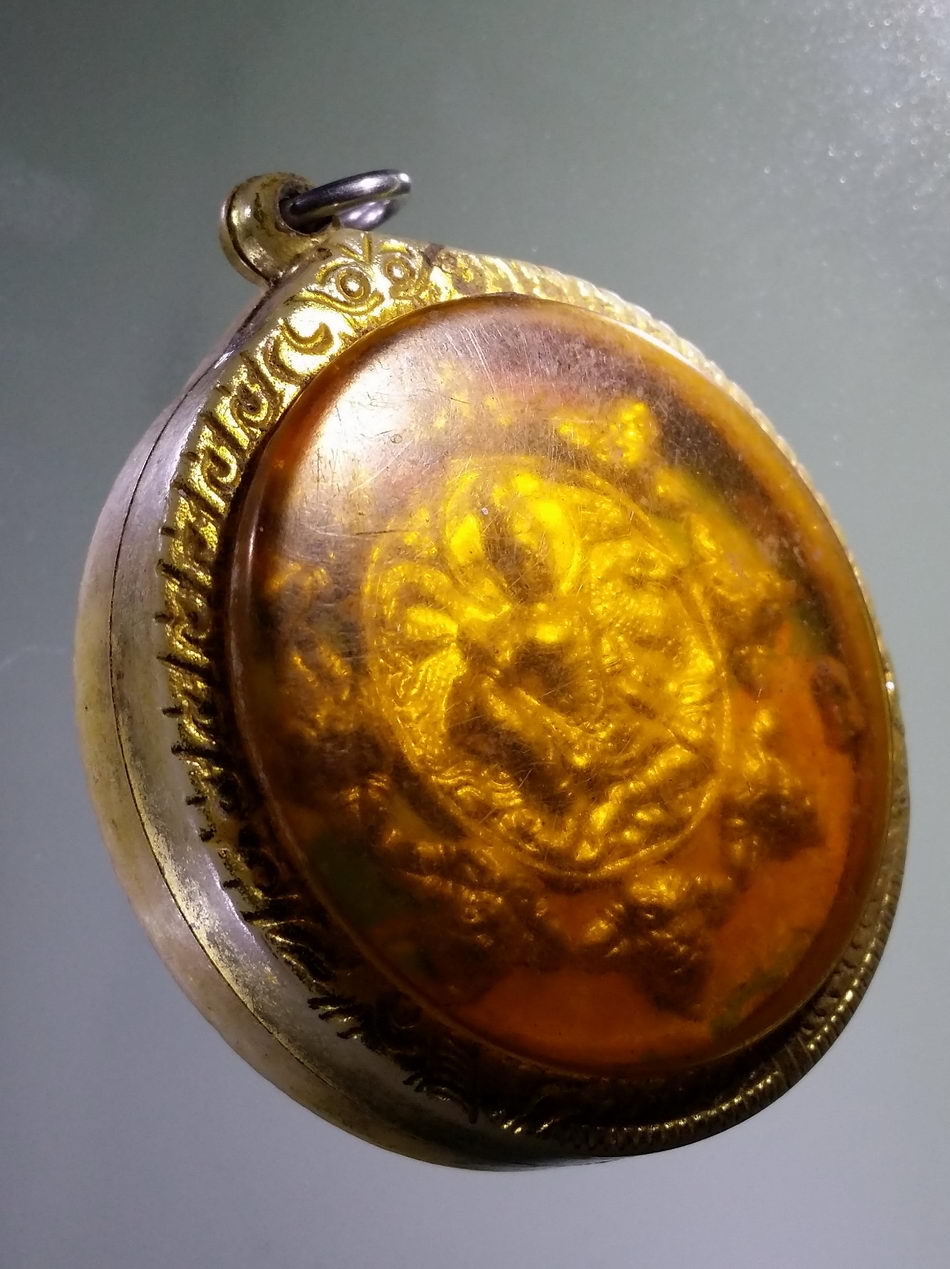 รหัสสินค้า จตุคามรามเทพ 937 พระเทวราชโพธิสัตว์จตุคามรามเทพ - หลวงปู่พิมพา วัดหนองตางู อำเภอบรรพตพิสัย จังหวัดนครสวรรค์ รุ่นจงพารวยเงินทอง เนื้อก้นครกปัดทอง