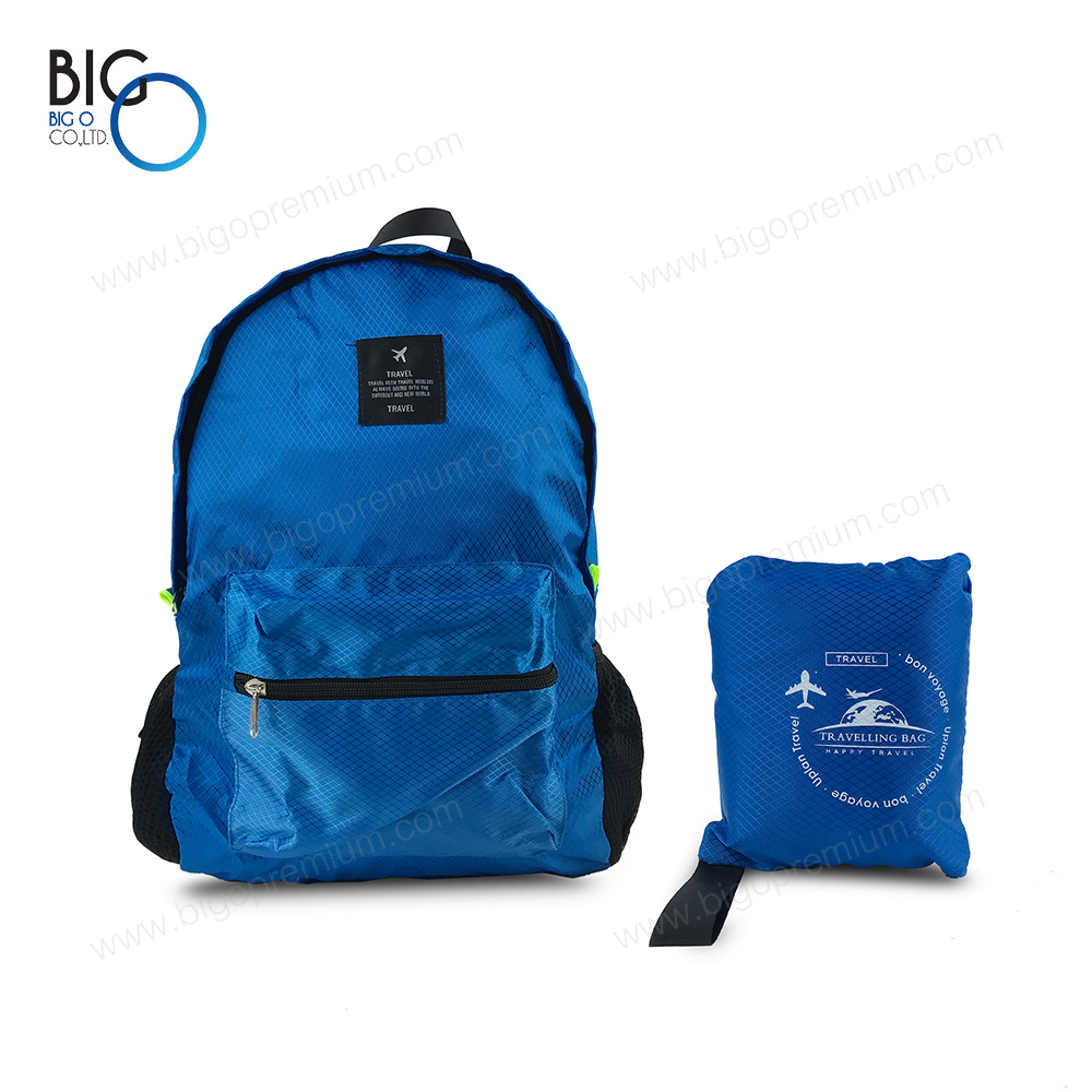 กระเป๋าเป้พกพา พับได้