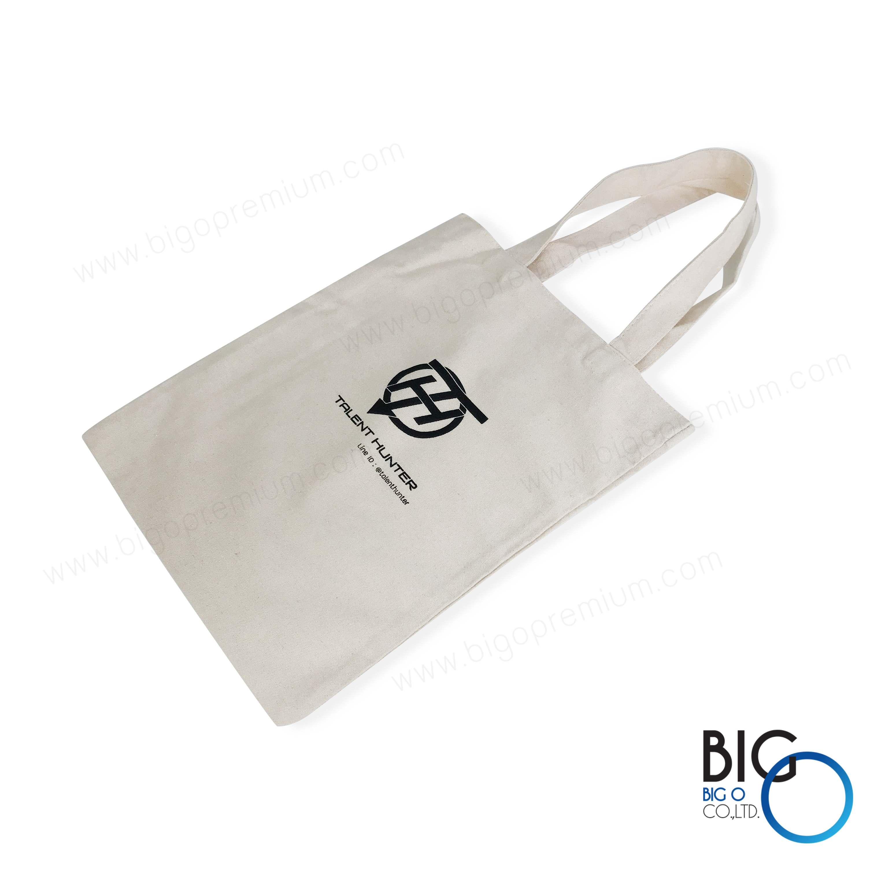 กระเป๋าสั่งทำ กระเป๋าผ้าแคนวาส+สมุดโน๊ต Talent hunter