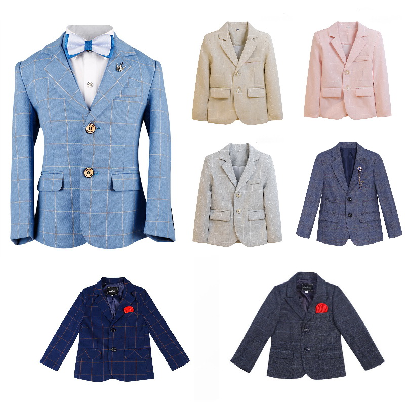 Bc0306- Bc- พร้อมส่งจากไทย เสื้อสูทเด็กชาย สีกรมท่า สีน้ำเงิน สีน้ำเงินเทา และ สีฟ้า ติดซับในอย่างดีงานสวยดูหล่อเท่ห์ ทรงสวยดูดีเหมือนแบบ