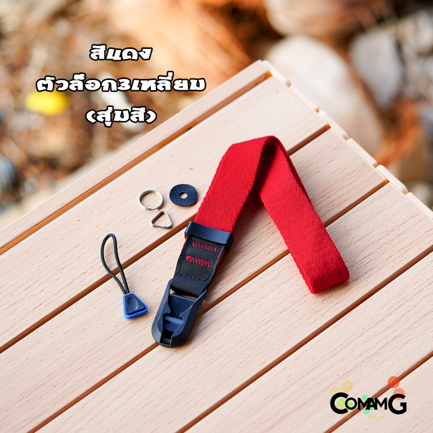 สายกล้อง สายคล้องข้อมือ แบบผ้าCotton ปลายสายแบบPeakDesign Camera Strap คุณภาพดี