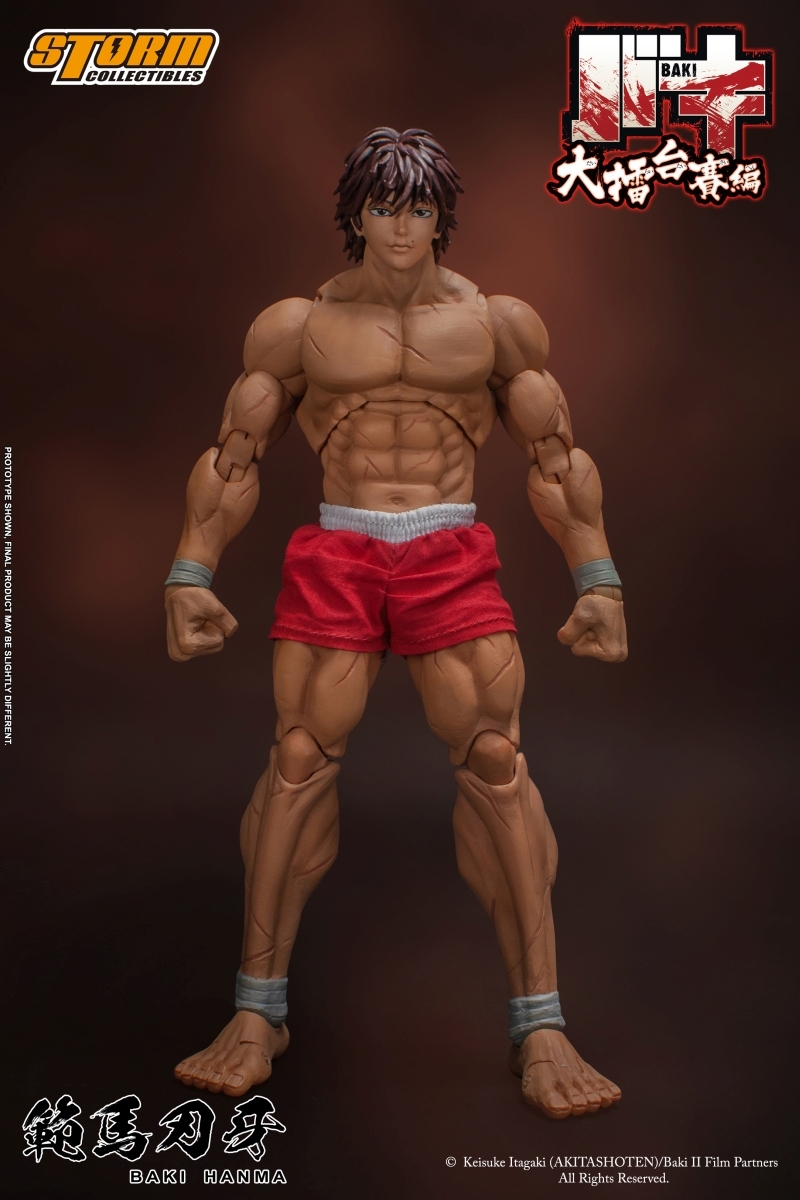 <Preorderถึง 8/6/2022 >เปิดรับPreorder มัดจำ400บาท BAKI HANMA - BAKI #KIBK01