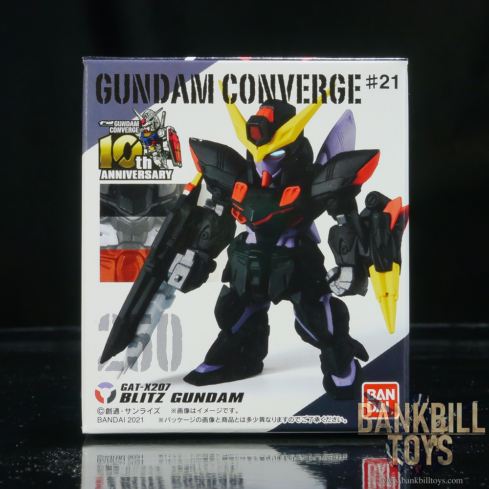 กันดั้ม Bandai Candy Toy FW Gundam Converge #21 No.250 GAT-X207 Blitz Gundam