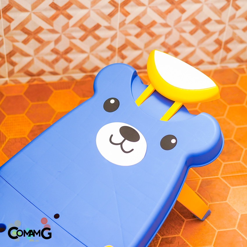 เตียงสระผมเด็ก เก้าอีสระผมเด็ก เตียงนอนสระผม พับเก็บได้ Kids shampoo chair