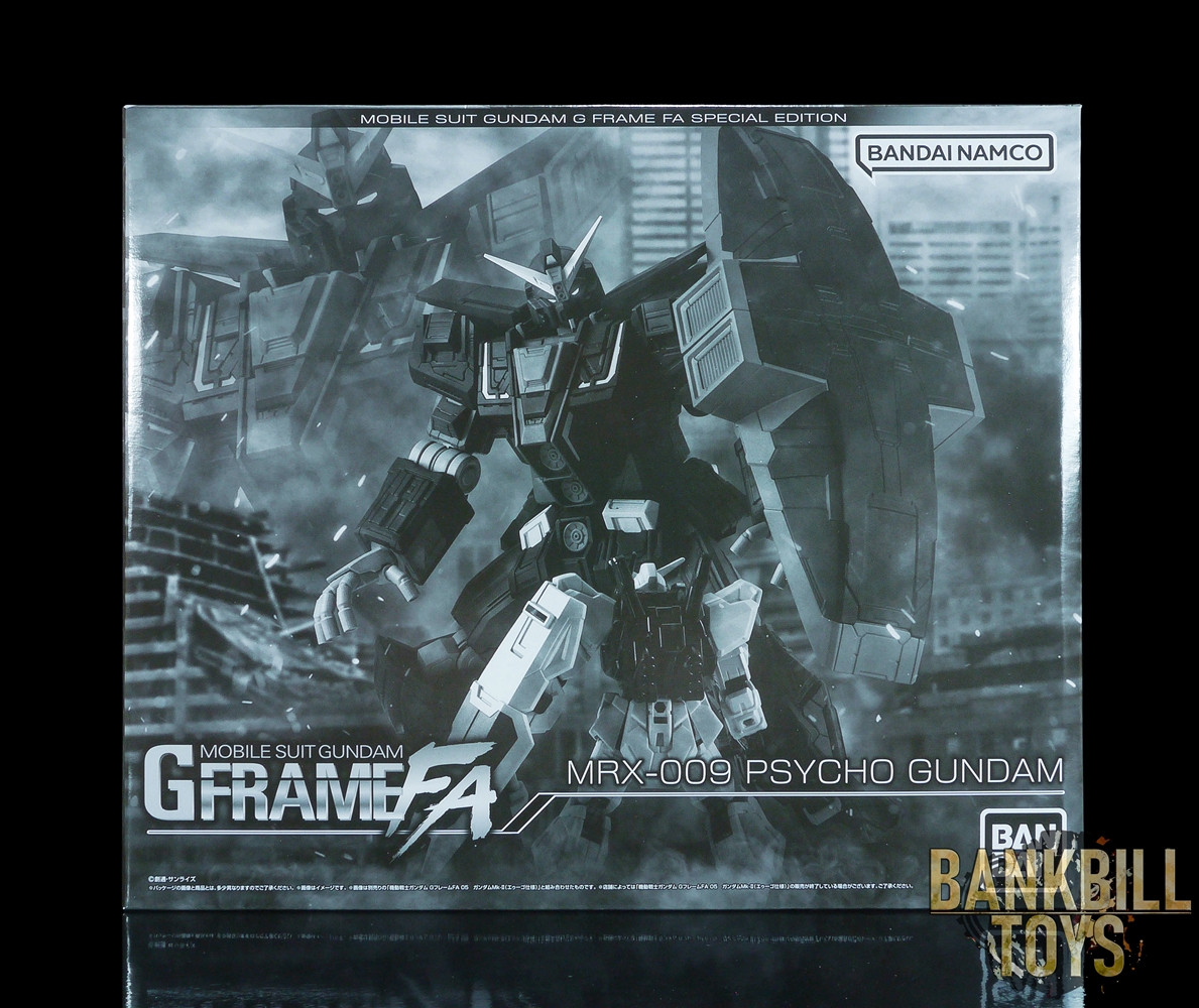 กันดั้ม Bandai Premium Bandai Candy Toy Online Shop Limited Mobile Suit Gundam G Frame FA Special Edition MRX-009 Psycho Gundam