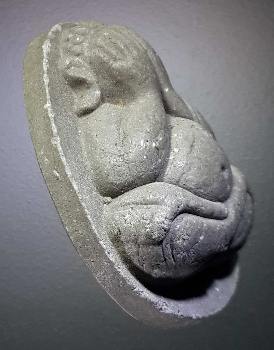 รหัสสินค้า พระปิดตา ทั่วไป 219 พระปิดตาเนื้อผง หลวงพ่อปกรณ์ วัดถ้ำผาแด่น จังหวัดสกลนคร