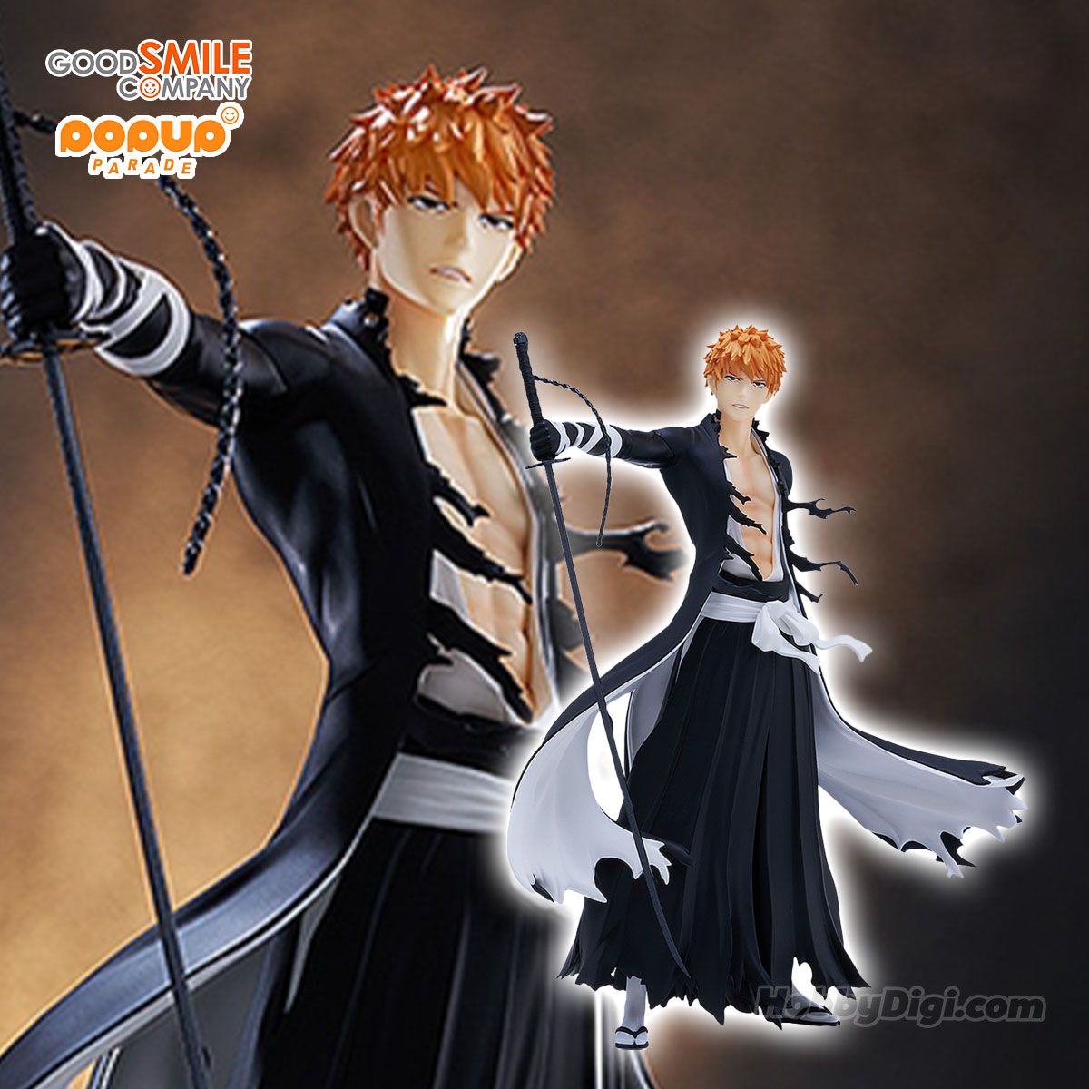 <Preorderถึง 12/1/2024 >เปิดรับPreorder มัดจำ 300 บาท Pop Up Parade Ichigo Kurosaki