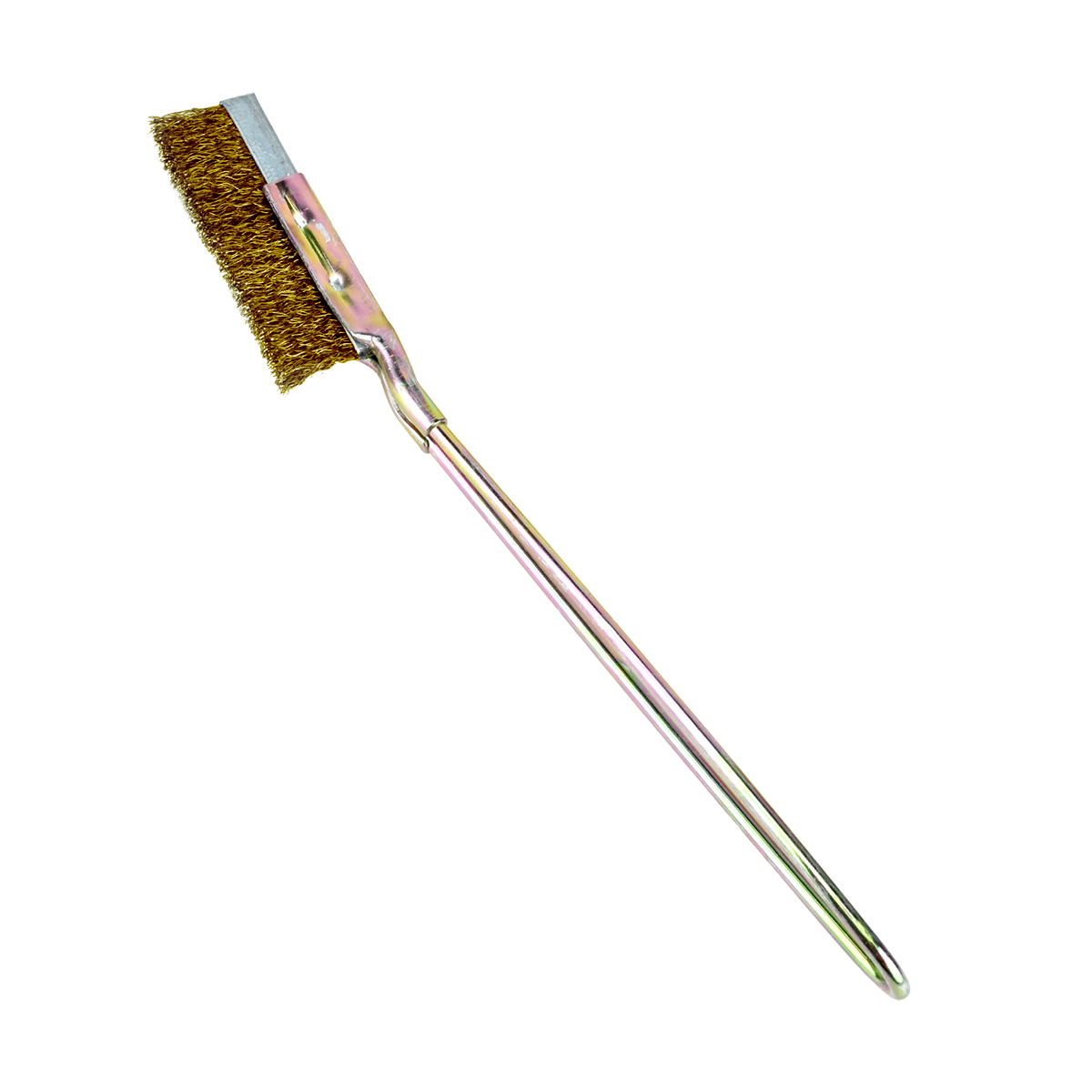 Phoenix แปรงลวดทองเหลืองมินิปลายตรง