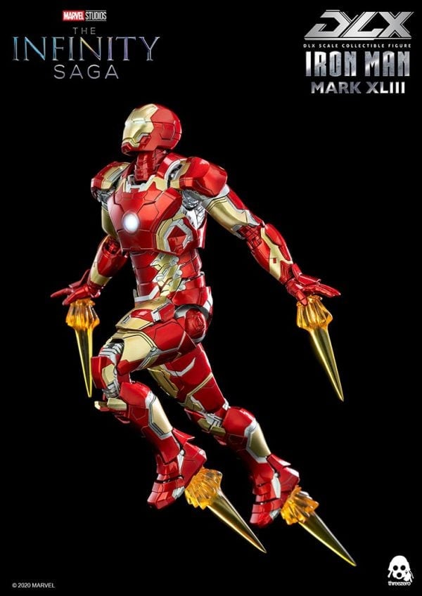 เปิดรับPreorder มัดจำ 700 บาท threeZero X MARVEL 1/12 DLX: Ironman mark 43 โมสำเร็จ