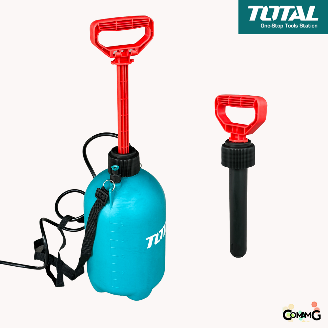 Total ถังพ่นยา ถังฉีดยาแบบปั้มลม มีสายสะพายไหล่ 5ลิตรของแท้