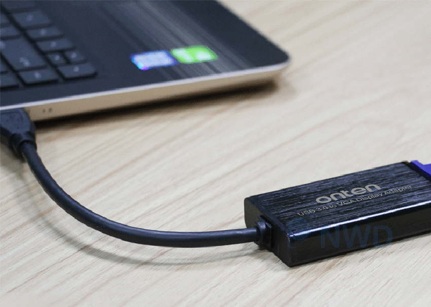 ตัวแปลงสัญญาณ OTN- 5201 (USB 3.0 to VGA)
