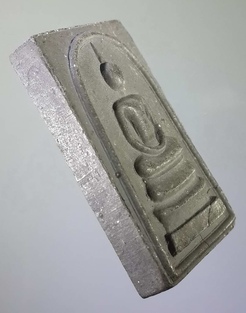 รหัสสินค้า พระสมเด็จ วัดต่างๆ 397 พระสมเด็จเนื้อผงใบลาน หลังรูปเหมือนหลวงพ่อรอด วัดวังน้ำเขียว