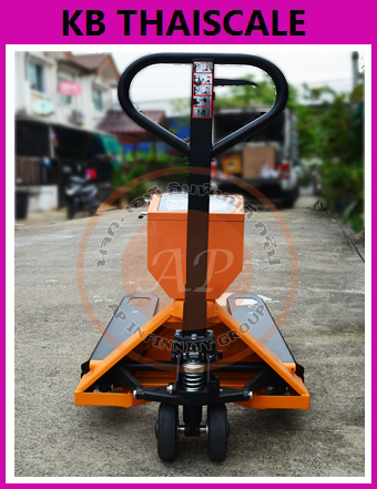 เครื่องชั่งน้ำหนักพาเลท เครื่องชั่งน้ำหนักสินค้าบนพาเลท เครื่องชั่งพาเลท 2000kg Scale Pallet Truck 2000kg ไม่มี Built in printer