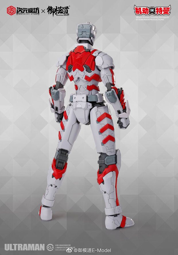 เปิดรับPreorder มัดจำ 500 บาท 1/6 Urtraman Suit Aceค่าย E-Models โมประกอบ